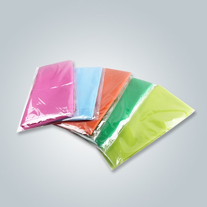 product-Spunbond Nonwoven Green Color Individual Packing Table Cloth For Retail-rayson nonwoven-img-3