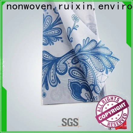 printed rfl non woven fabric style series for bedding