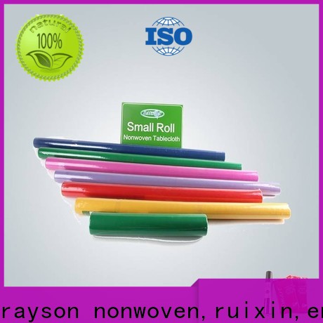 rayson nonwoven,ruixin,enviro cutting woven fabric inquire now for tablecloth