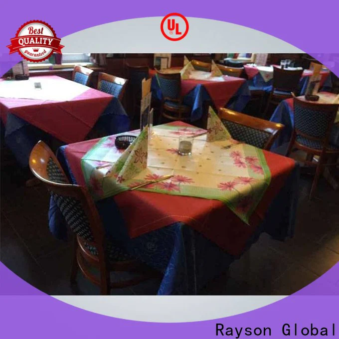 rayson nonwoven,ruixin,enviro popular polypropylene material series for tablecloth
