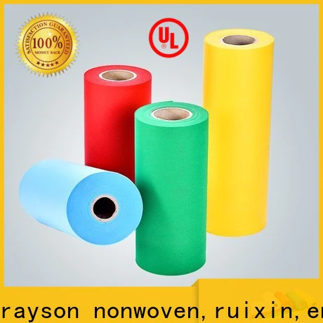 rayson nonwoven,ruixin,enviro multi-color agryl 17gr manufacturer for bags