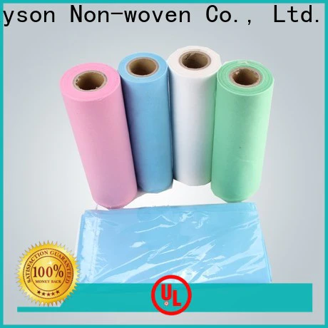 rayson nonwoven,ruixin,enviro hygienic cost of non woven fabric roll directly sale for bed sheet