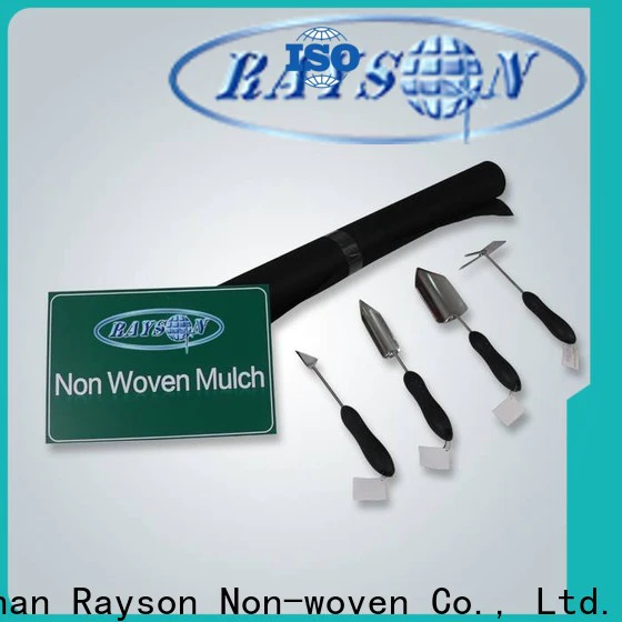 rayson nonwoven,ruixin,enviro approved non woven geotextile fabric price directly sale for outdoor