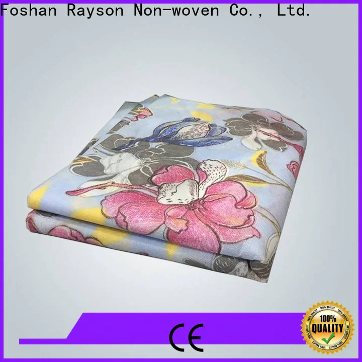 rayson nonwoven,ruixin,enviro fancy spunbond non woven fabric manufacturer manufacturer for home
