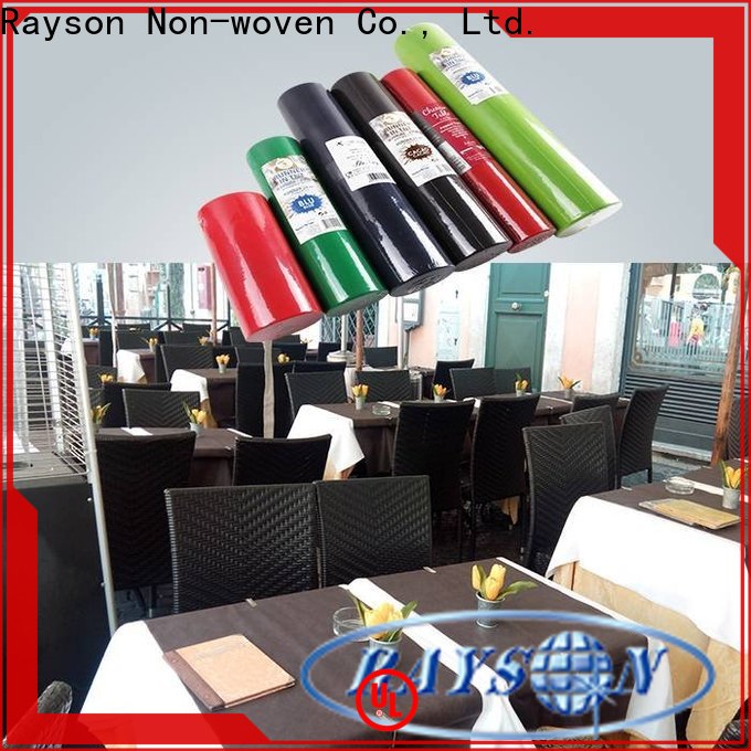 printed tablecloth factory rolls with good price for hotel