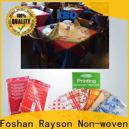 degradable square tablecloths spunbond personalized for outdoor