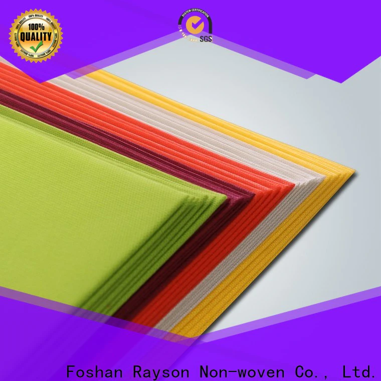 rayson nonwoven,ruixin,enviro 70150gsm the range tablecloths manufacturer for household