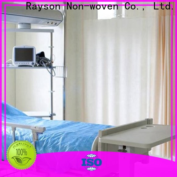 rayson nonwoven,ruixin,enviro medical non woven fabric sheet personalized for bedroom