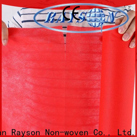 rayson nonwoven,ruixin,enviro cutting non woven fabric roll design for clothes