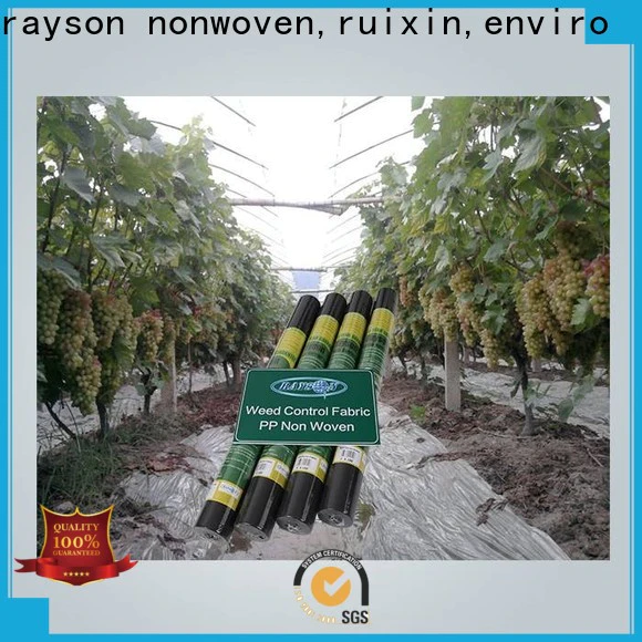 rayson nonwoven,ruixin,enviro landscaping garden fabric personalized for greenhouse