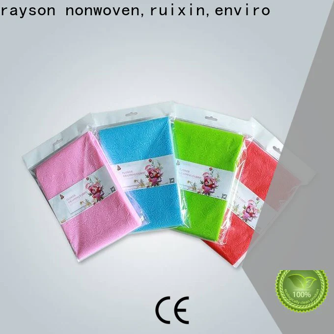 rayson nonwoven,ruixin,enviro disposable disposable table cloths wholesale for outdoor