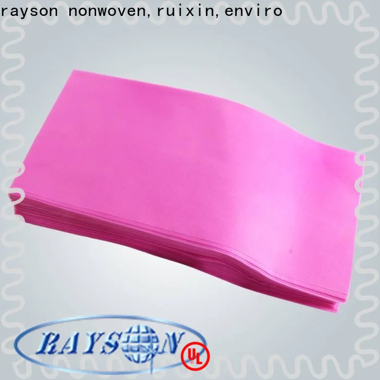 rayson nonwoven,ruixin,enviro size waterproof tablecloth directly sale for tablecloth
