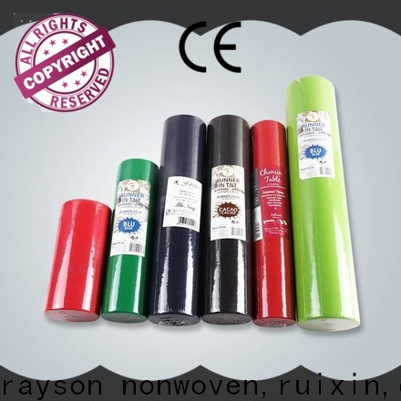 rayson nonwoven,ruixin,enviro 60gsm non woven polypropylene fabric suppliers directly sale for household