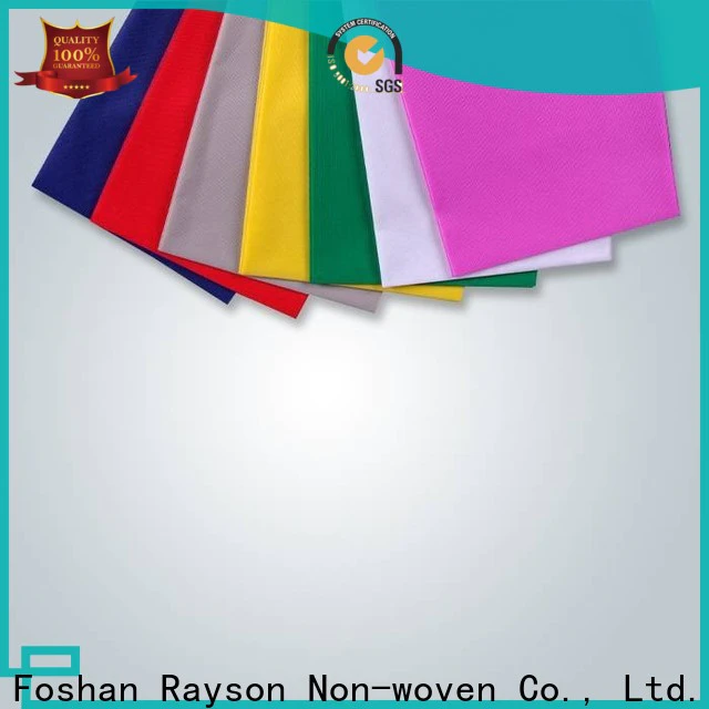 rayson nonwoven,ruixin,enviro cutting waterproof tablecloth fabric design for clothes