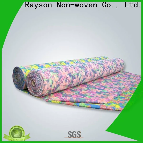 biodegradable types of table cloth material tartan manufacturer for party