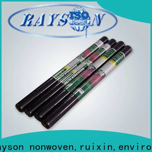 rayson nonwoven,ruixin,enviro wiyh non woven geotextile fabric price factory for outdoor