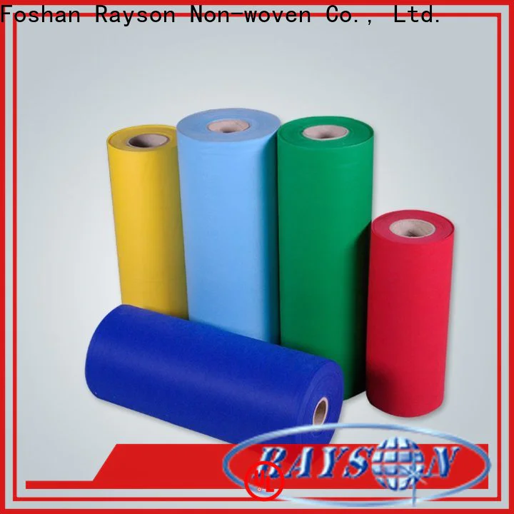 rayson nonwoven,ruixin,enviro excellent textured cotton fabric manufacturer for bags