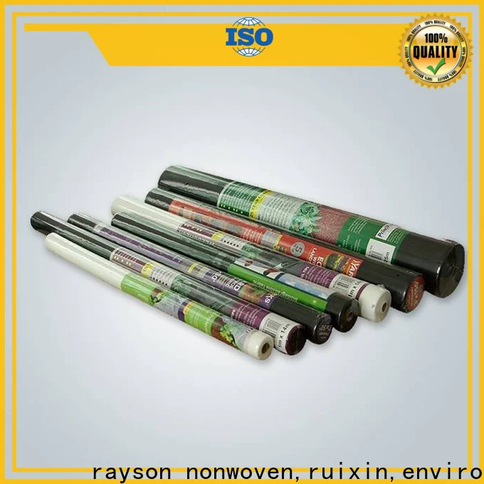 rayson nonwoven,ruixin,enviro color flower bed landscape fabric directly sale for farm
