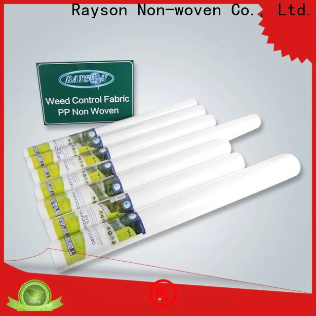 rayson nonwoven,ruixin,enviro approved garden fabric to prevent weeds directly sale for greenhouse