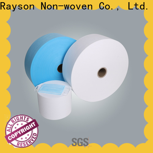 rayson nonwoven,ruixin,enviro pp spunbond nonwoven factory for face mask earloop 3 ply