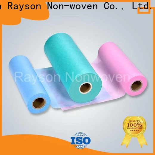 rayson nonwoven,ruixin,enviro comfortable non woven suppliers series for bed sheet