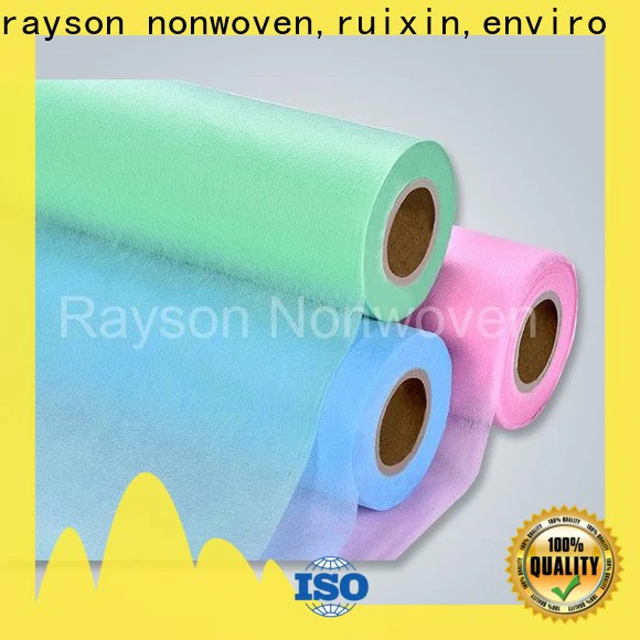 rayson nonwoven,ruixin,enviro hygienic needle punched non woven fabric directly sale for indoor