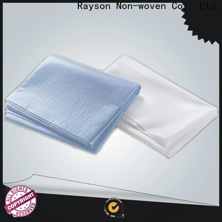 rayson nonwoven,ruixin,enviro breathable non woven factory series for bed sheet