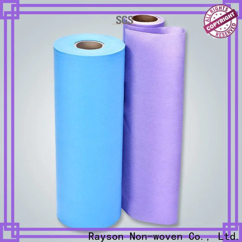 rayson nonwoven,ruixin,enviro medical smms non woven fabric personalized for bed sheet