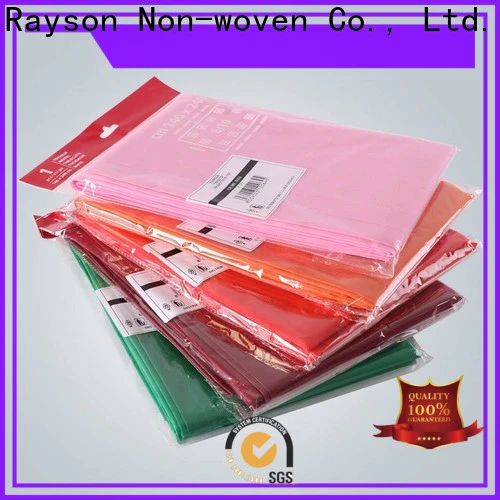 rayson nonwoven,ruixin,enviro antibacterial red tablecloth factory for tablecloth