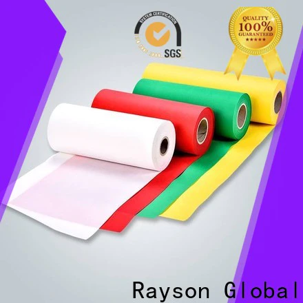 rayson nonwoven,ruixin,enviro 20g large white tablecloth directly sale for shop