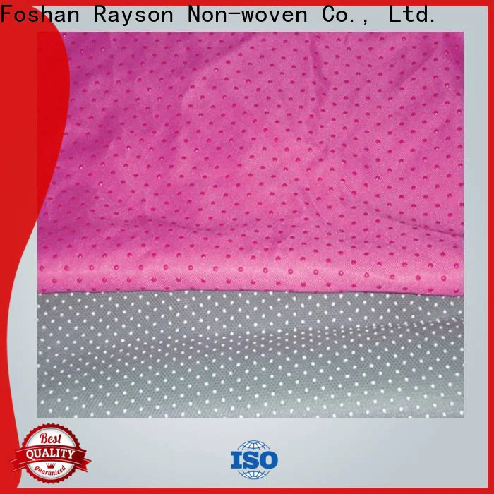 rayson nonwoven,ruixin,enviro colors spunlace fabric factory for packaging