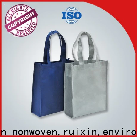 promotional pp non woven material handle supplier for zipper