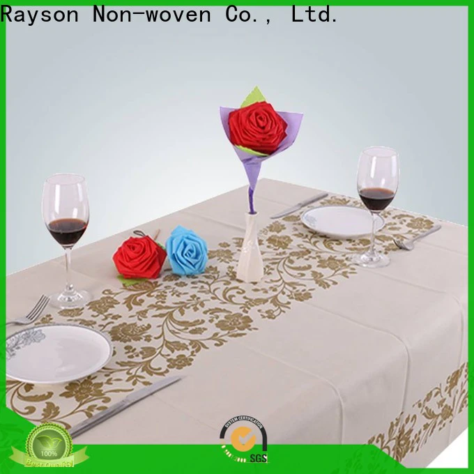 rayson nonwoven,ruixin,enviro disposable furniture fabric personalized for packaging