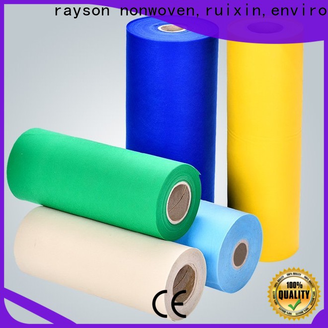 rayson nonwoven,ruixin,enviro 100polypropylenen non slip tablecloth design for household