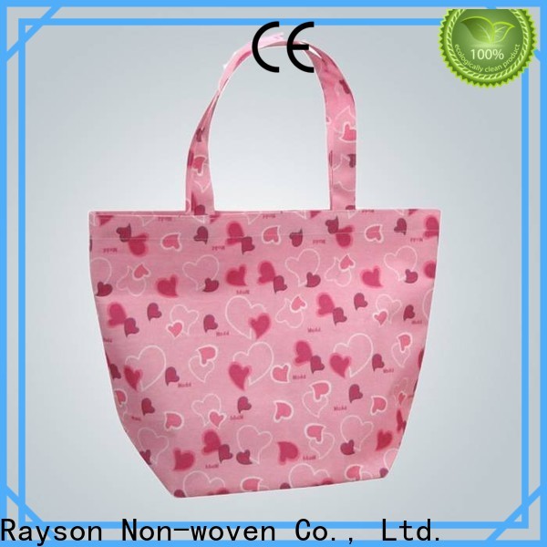 rayson nonwoven، ruixin، enviro zipper non woven bag حمل المواد الخام بسعر جيد للداخلية