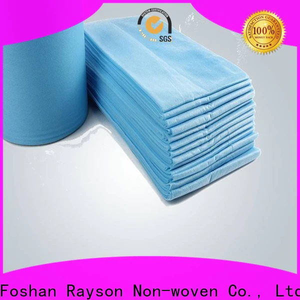 rayson nonwoven,ruixin,enviro quality non woven bed sheet series for indoor