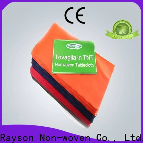 nontoxic round table covers small factory for packaging