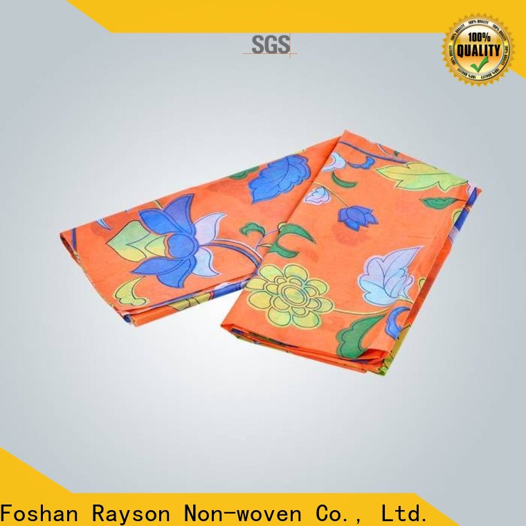 rayson nonwoven,ruixin,enviro colthes spunlace nonwoven fabric wholesale for covers