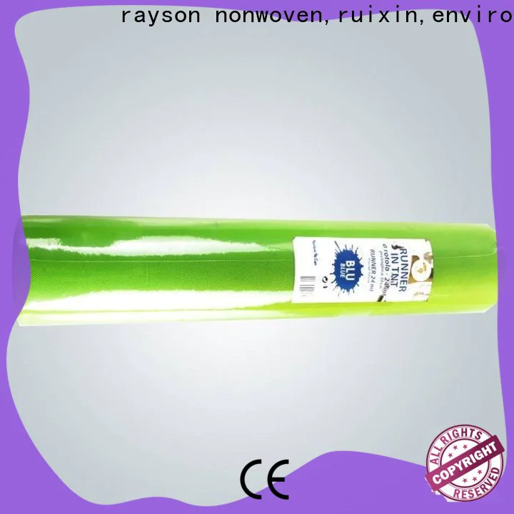 rayson nonwoven,ruixin,enviro roll chinese fabric factory for restaurant