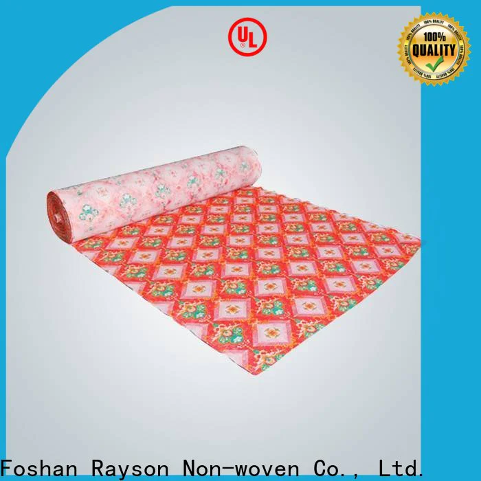 disposable non woven printed fabric rolls cm wholesale for table