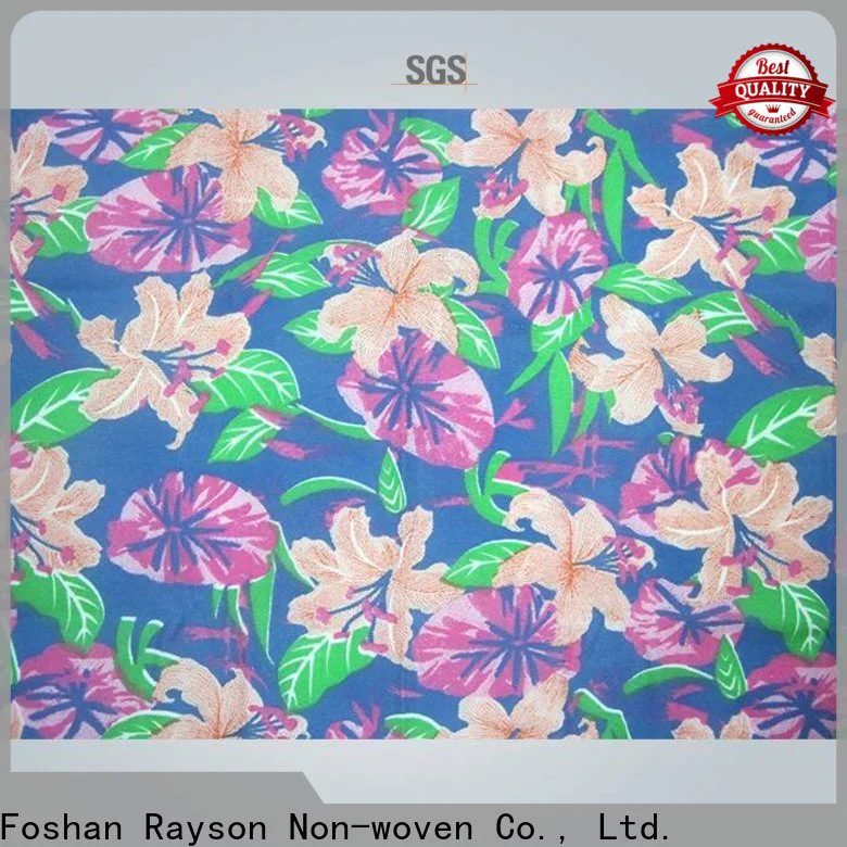 rayson nonwoven,ruixin,enviro plaid 6 oz non woven geotextile fabric wholesale for bedding