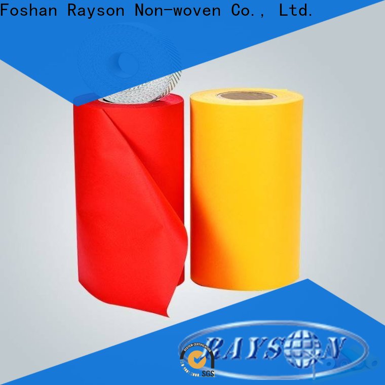 rayson nonwoven,ruixin,enviro creditable disposable table runners inquire now for bedsheet