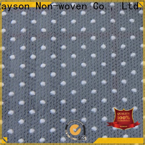 rayson nonwoven,ruixin,enviro dotted non woven carbon fiber customized for bath room