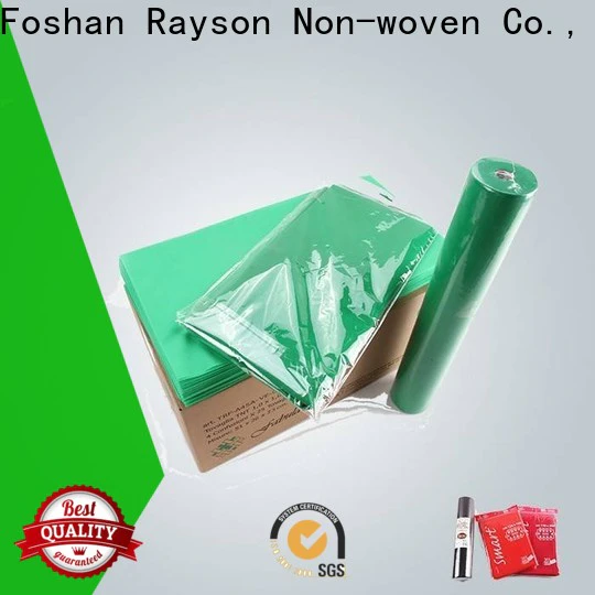 rayson nonwoven,ruixin,enviro folding wedding tablecloths personalized for packaging
