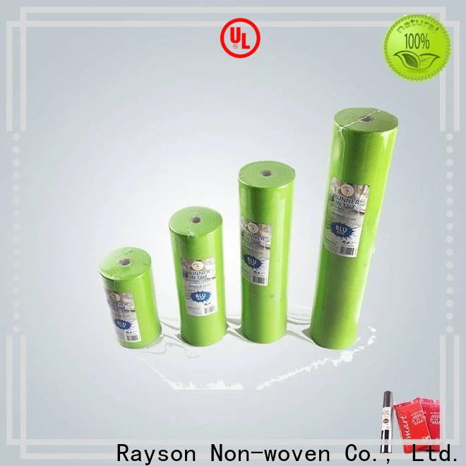 rayson nonwoven,ruixin,enviro degradable non woven directly sale for tablecloth
