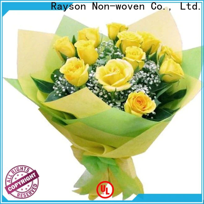 rayson nonwoven biodegradable non woven geotextile uses manufacturer for gifts