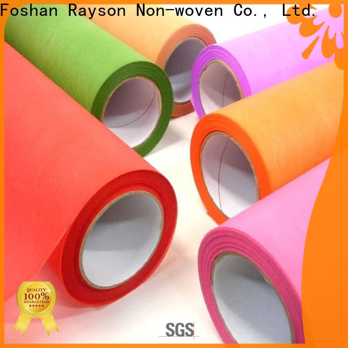 rayson nonwoven quality coloring tablecloth manufacturer for hotel