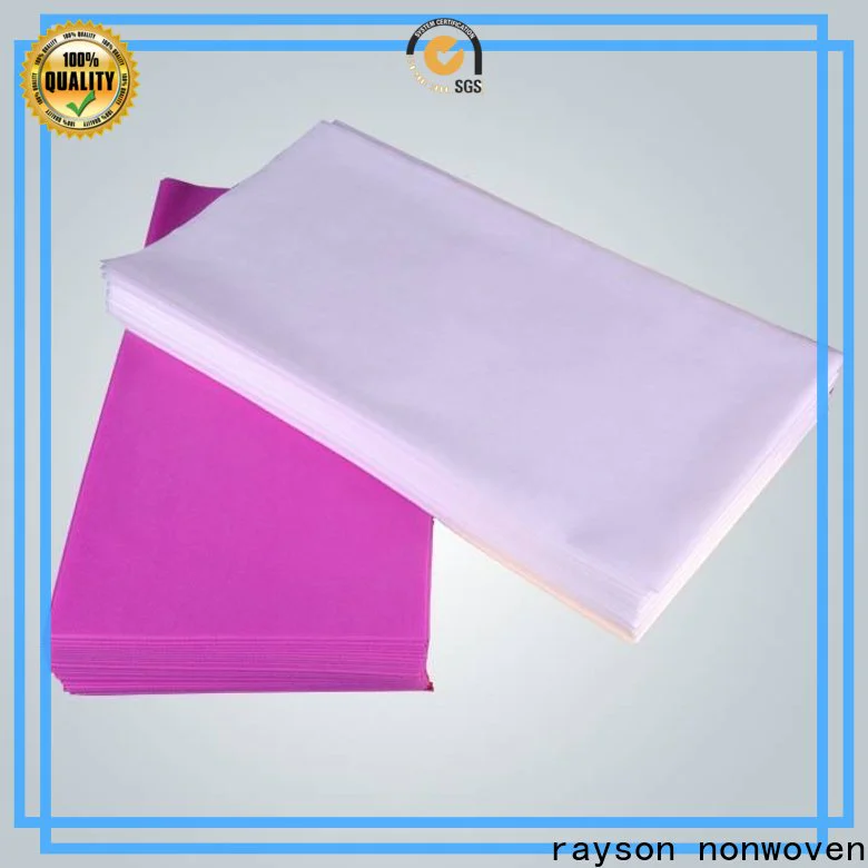 rayson nonwoven beauty non woven fabric used in agriculture series for bedroom