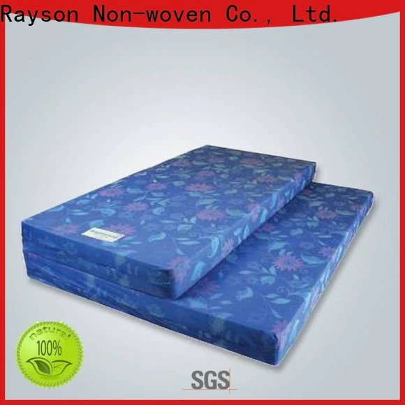 rayson nonwoven printed spunlace non woven fabric manufacturers factory for tablecloth