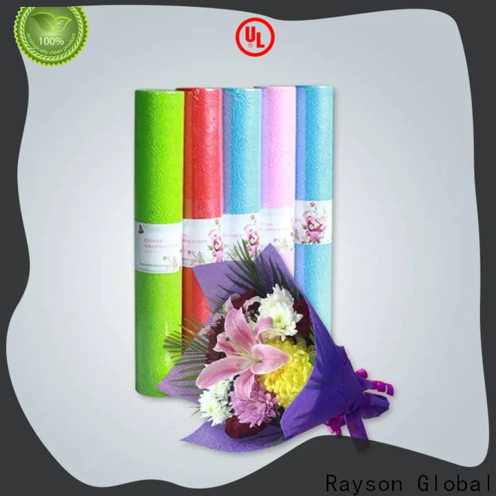 rayson nonwoven covers non woven fiber directly sale for wrapping